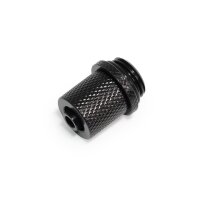 Alphacool 17643, Anpassung, Messing, Schwarz, 1/4",...
