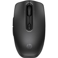 HP 695 Rechargeable Wireless Mouse, Beidhändig, Bluetooth, 4000 DPI, Schwarz