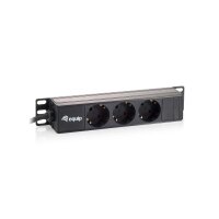 Equip 333299, 1U, Kunststoff, Schwarz, 3...