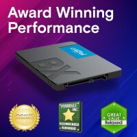 Crucial BX500 - SSD - 4 TB - intern - 2.5" (6.4 cm)