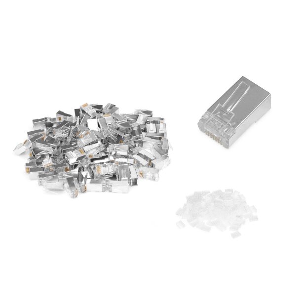 DIGITUS - AK-219603-100 - Mod. Plug RJ45 Round CAT6 100x