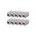 DIGITUS - AT-AG-8-8-C6S-10 - Mod. coupler 1-1 RJ45 Cat6 10x