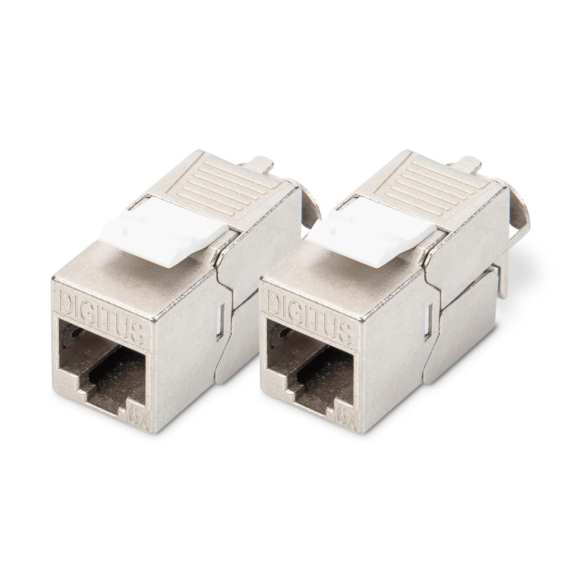 DIGITUS - DN-93615-2 - Keyst.Jack CAT.6a RJ45 STP 2x