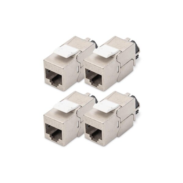 DIGITUS - DN-93617-4 - Keyst.Jack CAT.6a RJ45 STP 4x