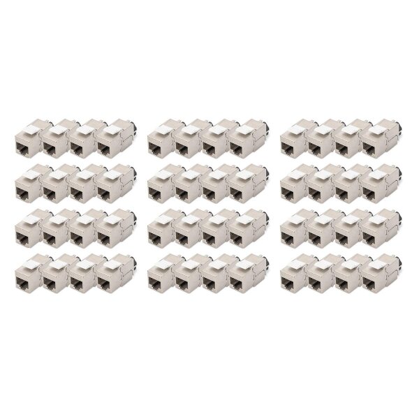 DIGITUS - DN-93617-48 - Keyst.Jack CAT.6a RJ45 STP 48x