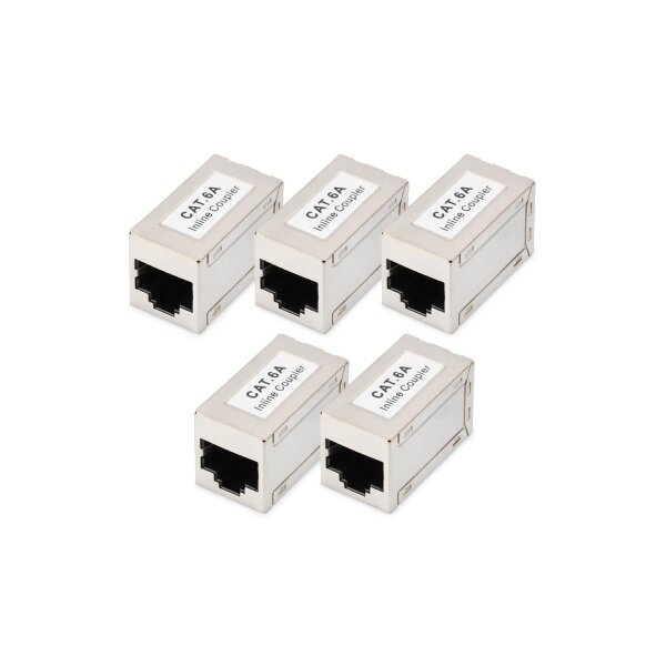 DIGITUS - DN-93905-5 - Mod.coupler 1-1 RJ45 Cat6a 5x