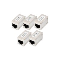 DIGITUS - DN-93905-5 - Mod.coupler 1-1 RJ45 Cat6a 5x
