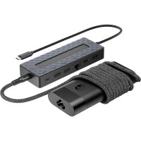 HP Universal USB-C Hub and Laptop Charger Combo, 150 mm,...