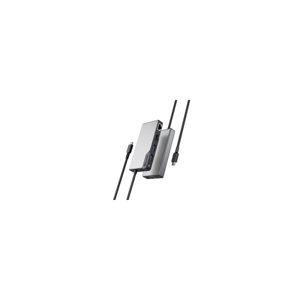Alogic UCFUPRGVV2-SGR - USB 3.2 Gen 1 (3.1 Gen 1) Type-C - 100 W - 100,1000 Mbit/s - Schwarz - Grau - 60 Hz - HDMI - RJ-45 - USB 3.2 Gen 1 (3.1 Gen 1) Type-A - USB 3.2 Gen 1 (3.1 Gen 1) Type-C - VGA