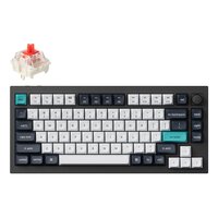 Keychron Q1 Max schwarz/mehrfarbig DE-Layout Gateron Jupiter Red Hot-Swap