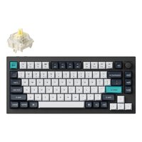Keychron Q1 Max schwarz/mehrfarbig DE-Layout Gateron Jupiter Banana Hot-Swap