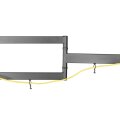 Equip 650341 Artikulierende TV-Wandmontagehalterung - 32 bis 55 Zoll - 139,7 cm (55") - 200 x 200 mm - 400 x 400 mm - -15 - 10° - Edelstahl - Schwarz
