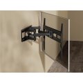Equip 37"-80" Full Motion TV-Halterung - 100 x 100 mm - 600 x 400 mm - -15 - 3° - -60 - 60° - Kunststoff - Edelstahl - Schwarz