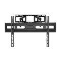 Equip 37"-80" Full Motion TV-Halterung - 100 x 100 mm - 600 x 400 mm - -15 - 3° - -60 - 60° - Kunststoff - Edelstahl - Schwarz
