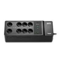 APC Back-UPS 500VA 8 schuko outlets 230V 1 USB charging...