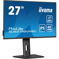 Iiyama ProLite XUB2792UHSU-B6, 68,6 cm (27"), 3840 x 2160 Pixel, Dual UHD, LED, 4 ms, Schwarz