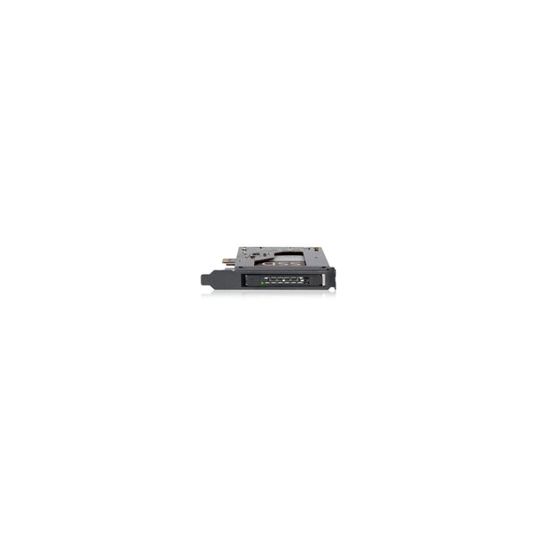 Icy Dock MB839SP-B - Universal - HDD-Käfig - Acrylnitril-Butadien-Styrol (ABS) - Metall - Schwarz - 2.5" - 154 mm