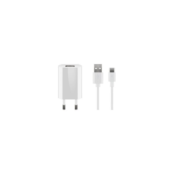 Goobay 45300 - Drinnen - AC - 5 V - 1 A - 1 m - Weiß