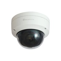 LevelOne GEMINI Fixed Dome IP-Netzwerkkamera - 6 Megapixel - H.265 - 802.3af PoE - Innen-/Außenbereich - IP-Sicherheitskamera - Innen & Außen - Kabelgebunden - Zimmerdecke - Weiß - Dome
