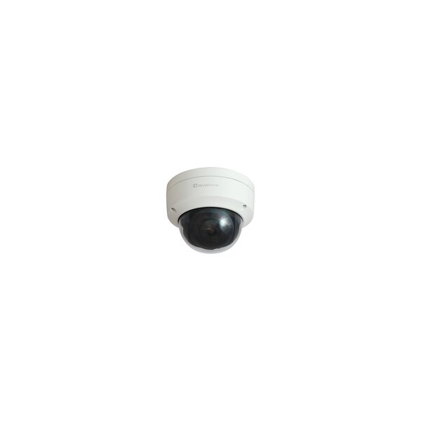 LevelOne GEMINI Fixed Dome IP-Netzwerkkamera - 6 Megapixel - H.265 - 802.3af PoE - Innen-/Außenbereich - IP-Sicherheitskamera - Innen & Außen - Kabelgebunden - Zimmerdecke - Weiß - Dome