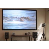Elite Screens ER110DHD3, Manuell, 2,79 m (110 Zoll), 2,44 m, 136,9 cm, 16:9, Schwarz, Weiß