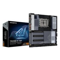 Gigabyte TRX50 AI TOP Motherboard - Unterstützt AMD Ryzen PRO 7000 CPUs, 16+8+4 Phasen Digital VRM, bis zu 5200MHz DDR5 (OC), 4xPCIe 5.0 + 4xPCIe 4.0 M.2, Wi-Fi 7, 10GbE LAN, USB 3.2 Gen 2x2, AMD, Sockel AM4, 3rd Generation AMD Ryzen™ 3, 3rd Generation AM