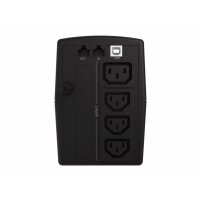 Conceptronic ZEUS07E 1000VA 600W USV - IEC - Line-Interaktiv - 1 kVA - 600 W - Sine - 220 V - 240 V (ZEUS07E) - (Offline-) USV - 480 min