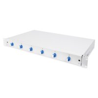 DIGITUS LWL Spleißbox, bestückt, LC, OS2