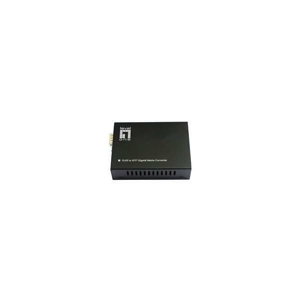 LevelOne Konverter GVT-2015/1000T>RJ45 to SFP 60W sw - Converter - WLAN