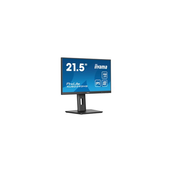 Iiyama 22 XUB2293HS-B6 HDMI DP - Flachbildschirm (TFT/LCD) - 54,6 cm