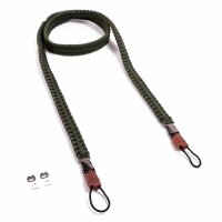 C-ROPE Kameragurt Traveler aus Paracord Military Olive...