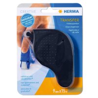 HERMA Klebespender Transfer - ablösbar - schwarz -...