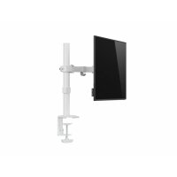 Equip 17"-32" Bewegliche Monitor/LCD-Tischhalterung, Weiß, Klemme/Durchführung, 9 kg, 43,2 cm (17"), 81,3 cm (32"), 100 x 100 mm, Weiß