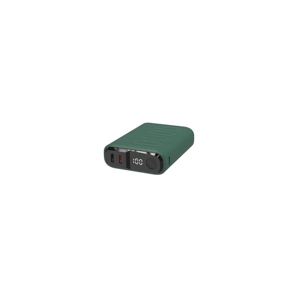 RealPower Powerbank PB-10000C PD+ 3x Type-C Dunkelgrün - Batterie
