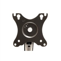 VALUE Zubehör TFT/LCD-TV, Klemme, 6,5 kg, 75 x 75 mm, 100 x 100 mm, Schwarz