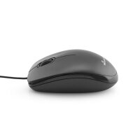 MEDIARANGE MROS212 - rechts - Optisch - USB Typ-A - 1000 DPI - Schwarz