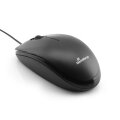 MEDIARANGE MROS212 - rechts - Optisch - USB Typ-A - 1000 DPI - Schwarz