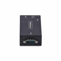 StarTech.com 1-Port Seriell auf POE Ethernet Adapter, Serial TCP IP Server, Wand/DIN Montage, 802.3af PoE RS232 Ethernet Adapter/LAN Konverter, RS232 auf RJ45/RS232 über Ethernet Adapter für RS232-Ferngeräte, IEEE 802.3af, IEEE 802.3i, IEEE 802.3u, 0 - 60