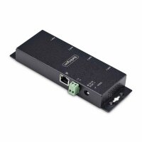 StarTech.com 4-Port Seriell auf Ethernet Adapter, Serial TCP IP Server, Wand/DIN Montage, RS232 Ethernet Adapter/LAN Konverter, RS232 auf RJ45/RS232 über Ethernet Adapter für RS232-Ferngeräte, IEEE 802.3i, IEEE 802.3u, 0 - 60 °C, -20 - 75 °C, 5 - 95%, 179