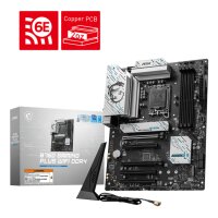 MSI B760 GAMING PLUS WIFI DDR4, Intel, LGA 1700, Intel® Celeron®, Intel® Pentium® Gold, LGA 1700, 128 GB, DDR4-SDRAM