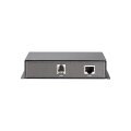 LevelOne PoE Extender - Receiver - über 2-wire - Netzwerk-Repeater - 400 m - 60 Mbit/s - 10/100Base-T(X) - IEEE 802.3 - IEEE 802.3u - Schwarz