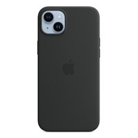 Apple Silikon Case iPhone 14 Plus mit MagSafe mitternacht