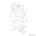 Neomounts Storage rack LEVEL-750 AV for Wall Mou