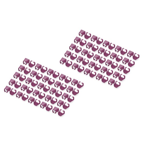DIGITUS - A-CC-MG - Farbclips f. RJ45-Kab. Magenta