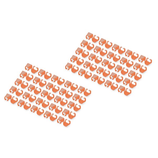 DIGITUS - A-CC-O - Farbclips f. RJ45-Kabel Orange