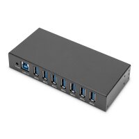 DIGITUS - DA-70258-1 - USB 3.0 Indust. Hub 7p inkl.PS