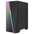 AEROCOOL ADVANCED TECHNOLOGIES Aerocool Mirage - Midi Tower - PC - Schwarz - ATX - micro ATX - Mini-ITX - ABS - SPCC - Gehärtetes Glas - Blau - Grün - Rot
