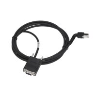 Zebra DS55 RS-232 Cable 7ft. w/Right Angle Connector