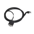 Zebra DS55 RS-232 Cable 7ft. w/Right Angle Connector