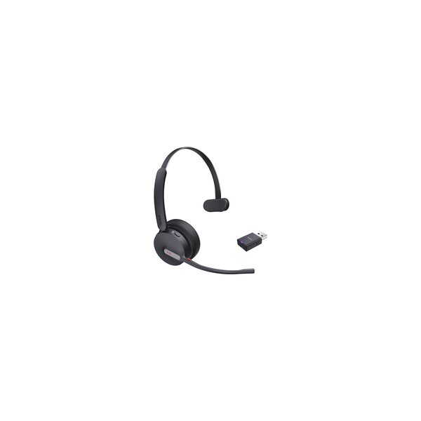 Yealink Headset WH64 Hybrid Mono Teams - Headset - 20 KHz